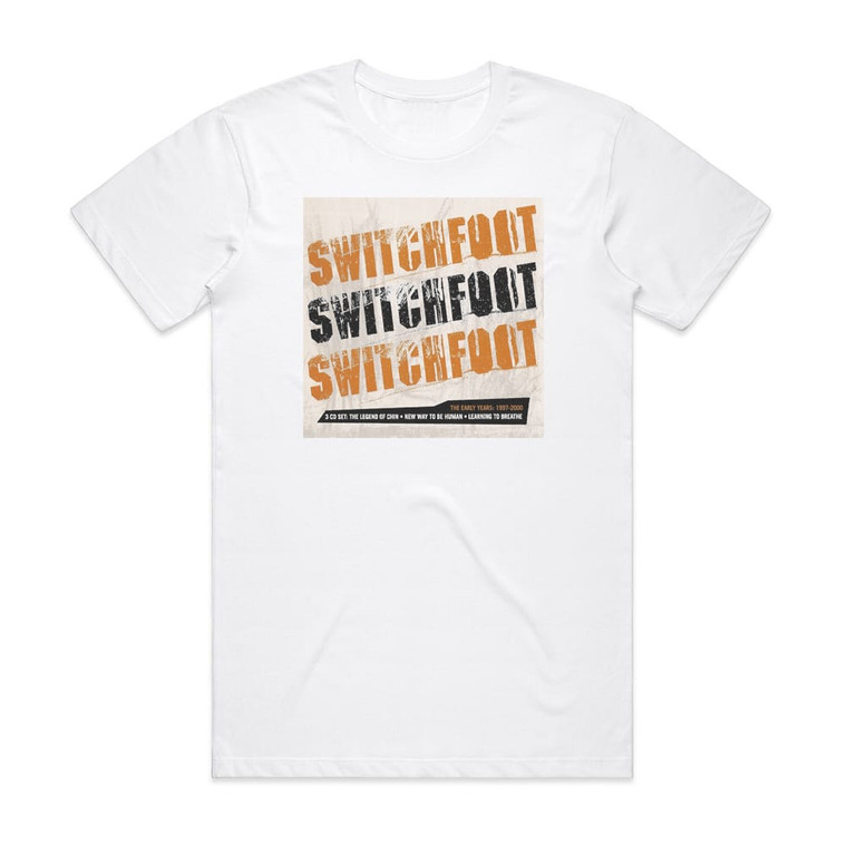 Switchfoot The Early Years 1997 2000 Album Cover T-Shirt White