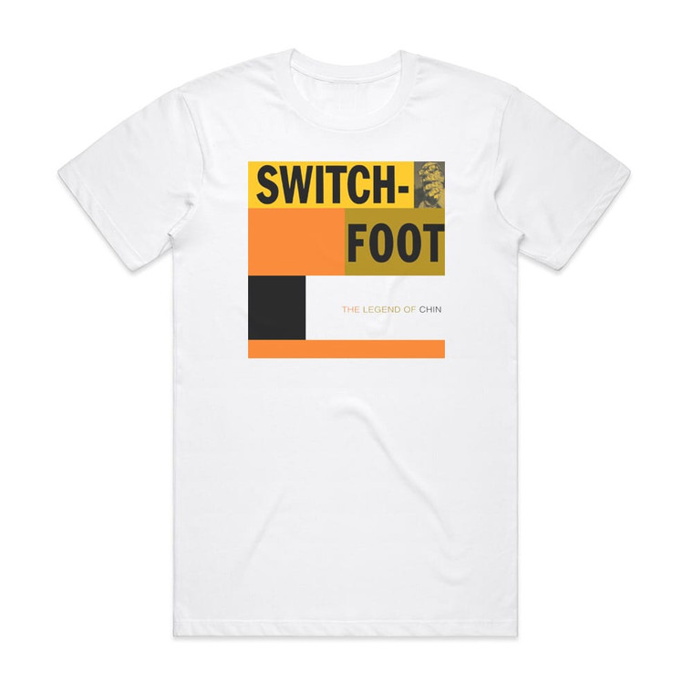 Switchfoot The Legend Of Chin Album Cover T-Shirt White Switchfoot The Legend Of Chin Album Cover T-Shirt White