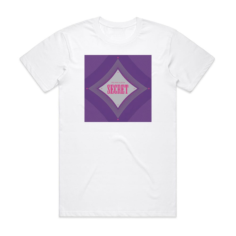 Secret Poison Album Cover T-Shirt White