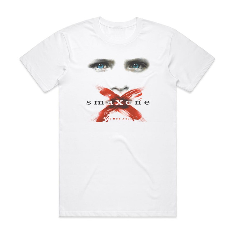 smaXone The Red Album Album Cover T-Shirt White