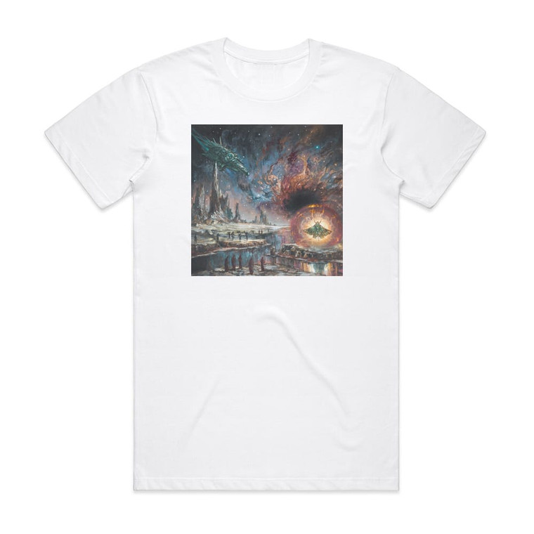 Sallow Moth Stasis Cocoon Album Cover T-Shirt White
