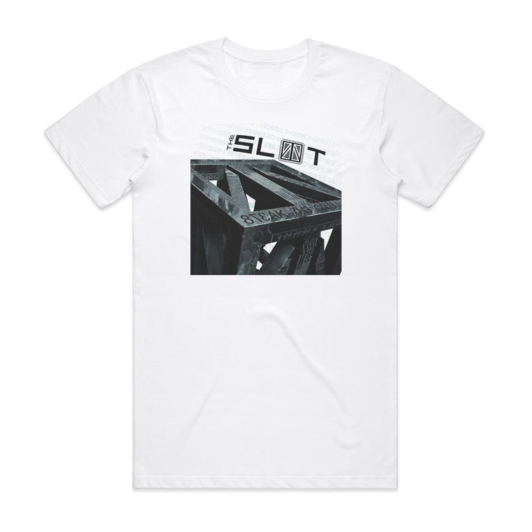 Slot Break The Code 1 Album Cover T-Shirt White