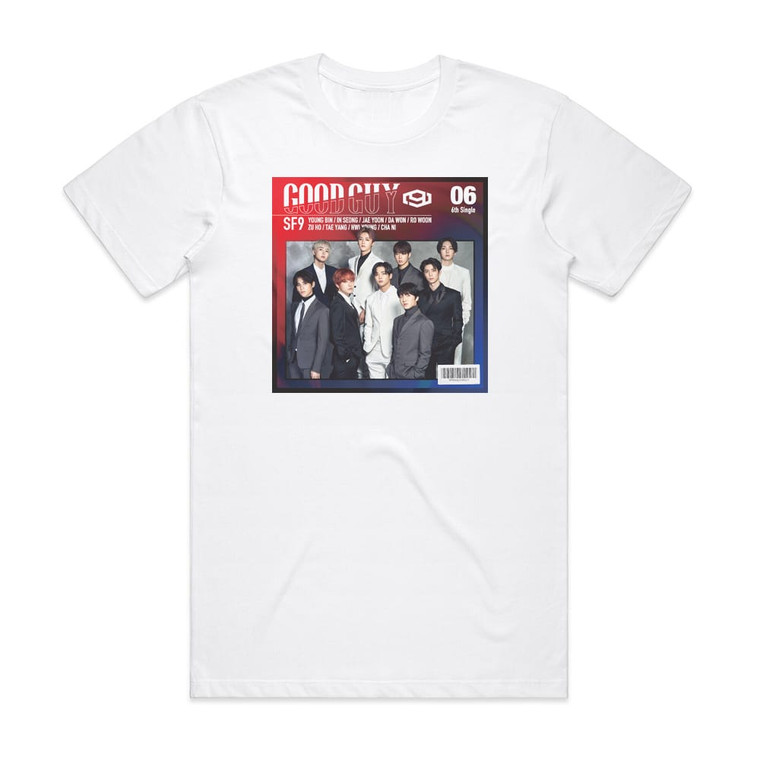 SF9 Good Guy Album Cover T-Shirt White
