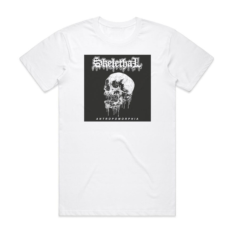 Skelethal Antropomorphia Album Cover T-Shirt White