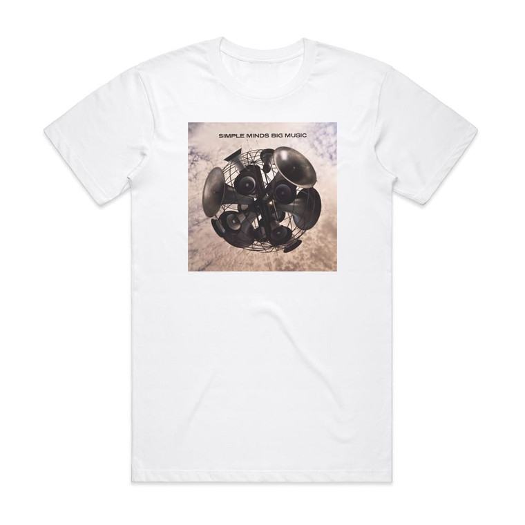 Simple Minds Big Music 2 Album Cover T-Shirt White