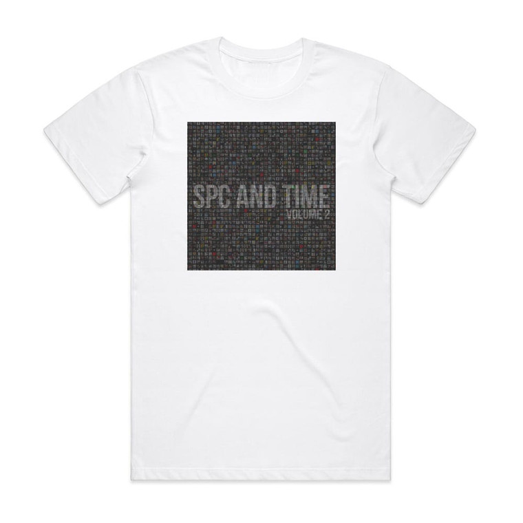 SPC ECO Spc And Time Volume 2 Album Cover T-Shirt White