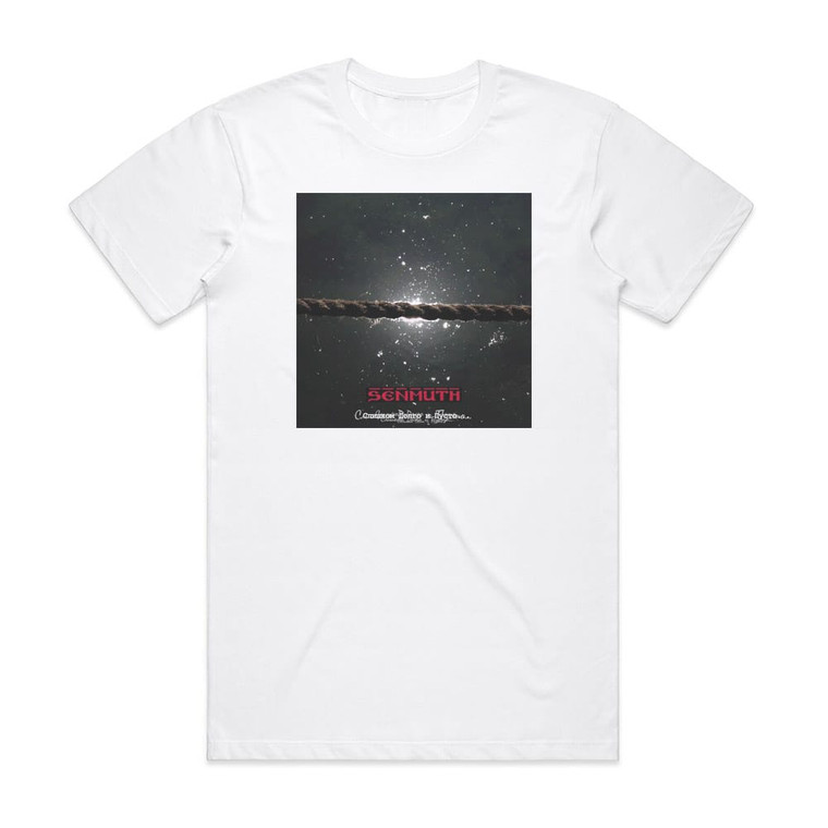 Senmuth   Album Cover T-Shirt White