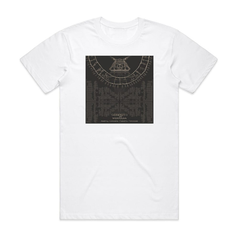 Senmuth   3 Album Cover T-Shirt White