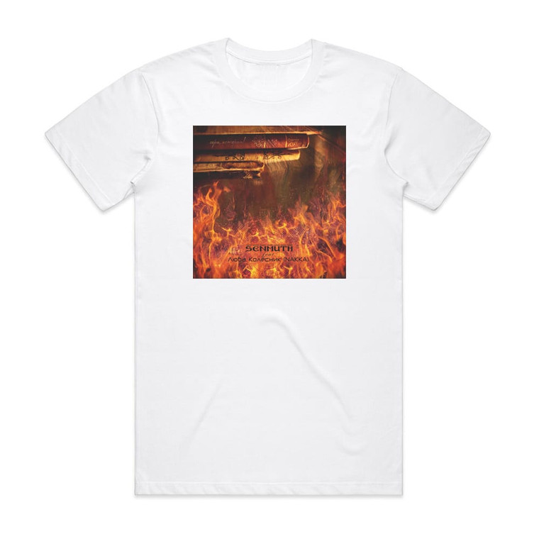 Senmuth  29 Album Cover T-Shirt White