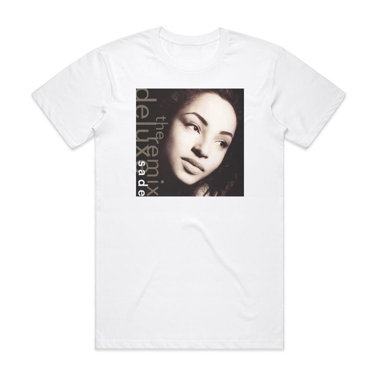 Sade The Remix Deluxe Album Cover T-Shirt White