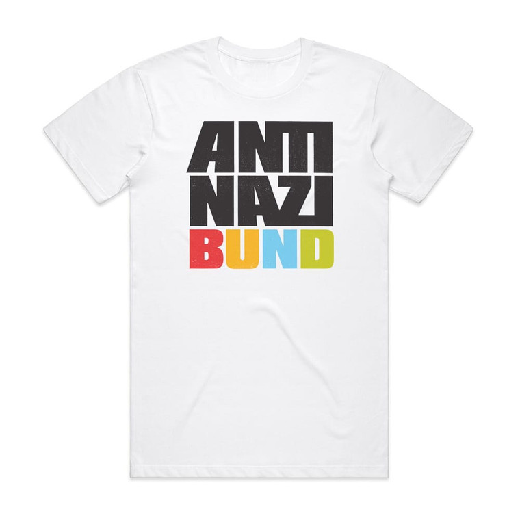 Sportfreunde Stiller Antinazibund Album Cover T-Shirt White