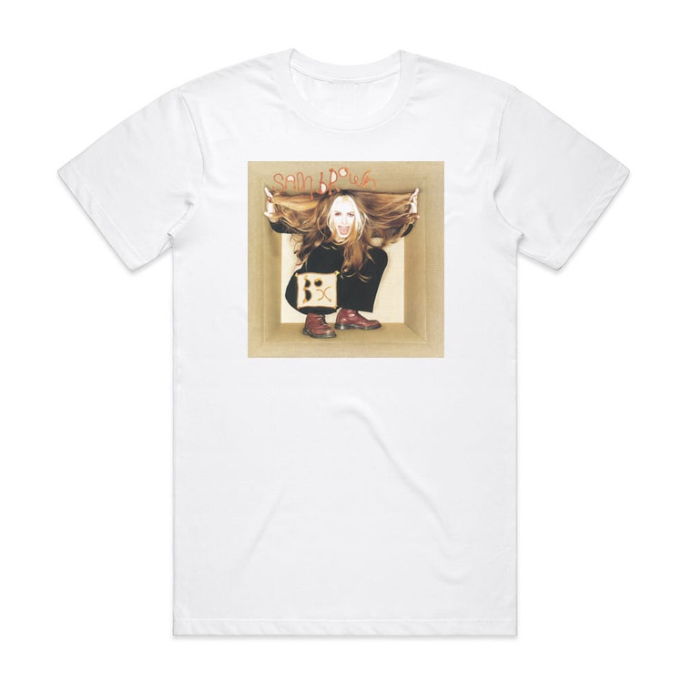 Sam Brown Box Album Cover T-Shirt White