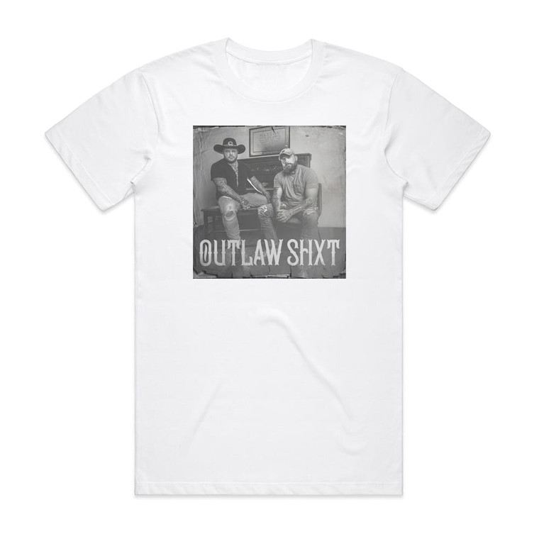 Struggle Outlaw Shxt Album Cover T-Shirt White