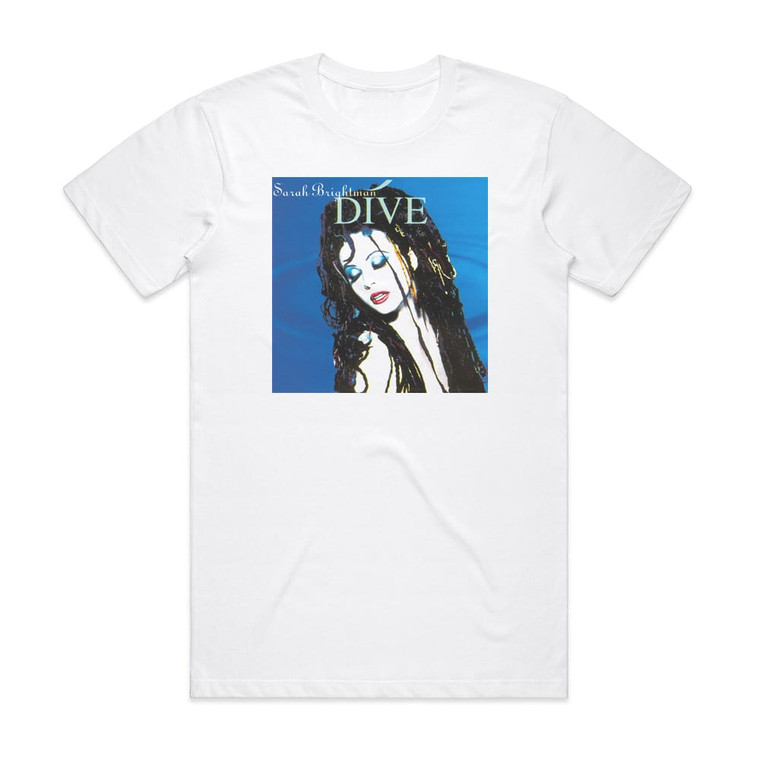 Sarah Brightman Dive Album Cover T-Shirt White