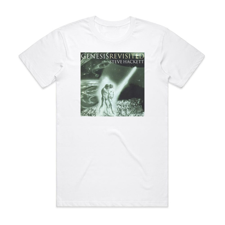 Steve Hackett Genesis Revisited Album Cover T-Shirt White