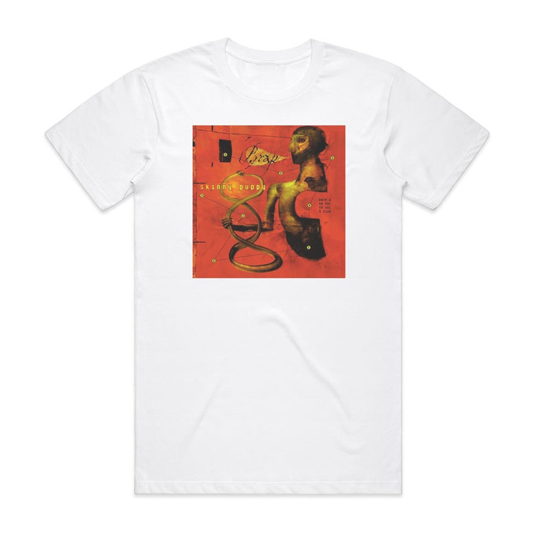 Skinny Puppy Doomsday Back And Forth Volume 5 Live In Dresden Album Cover T-Shirt White