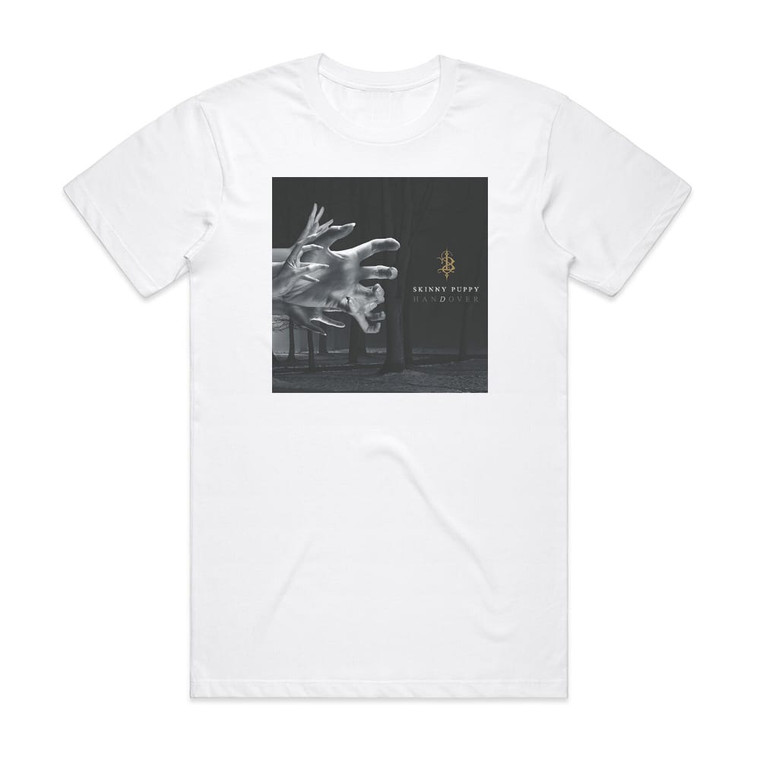 Skinny Puppy Handover Album Cover T-Shirt White