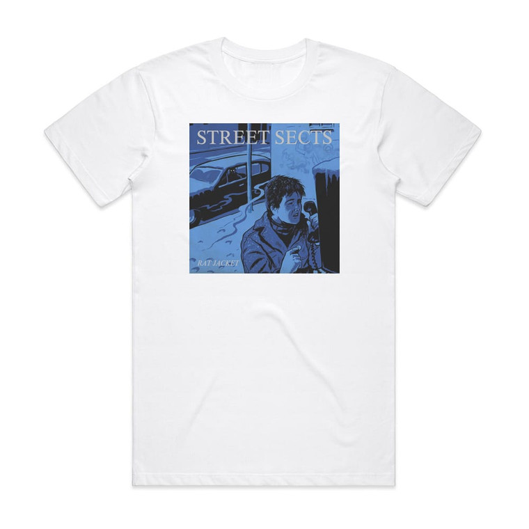 Street Sects Rat Jacket Album Cover T-Shirt White