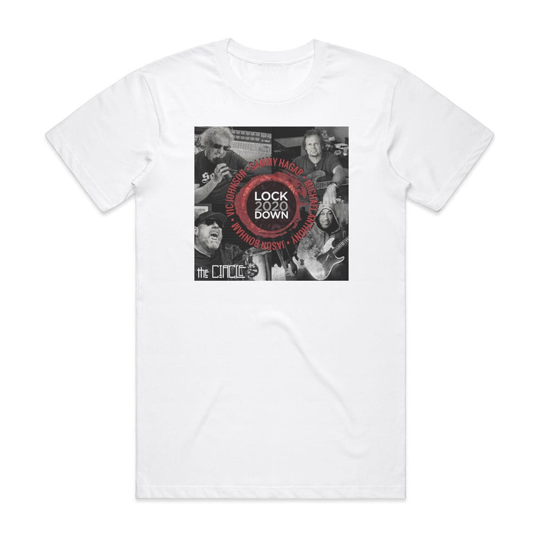 Sammy Hagar and The Circle Lockdown 2020 Album Cover T-Shirt White