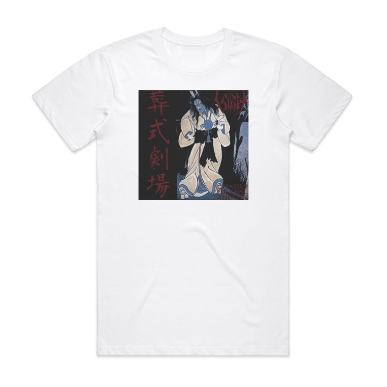 Sigh Ghastly Funeral Theatre Album Cover T-Shirt White