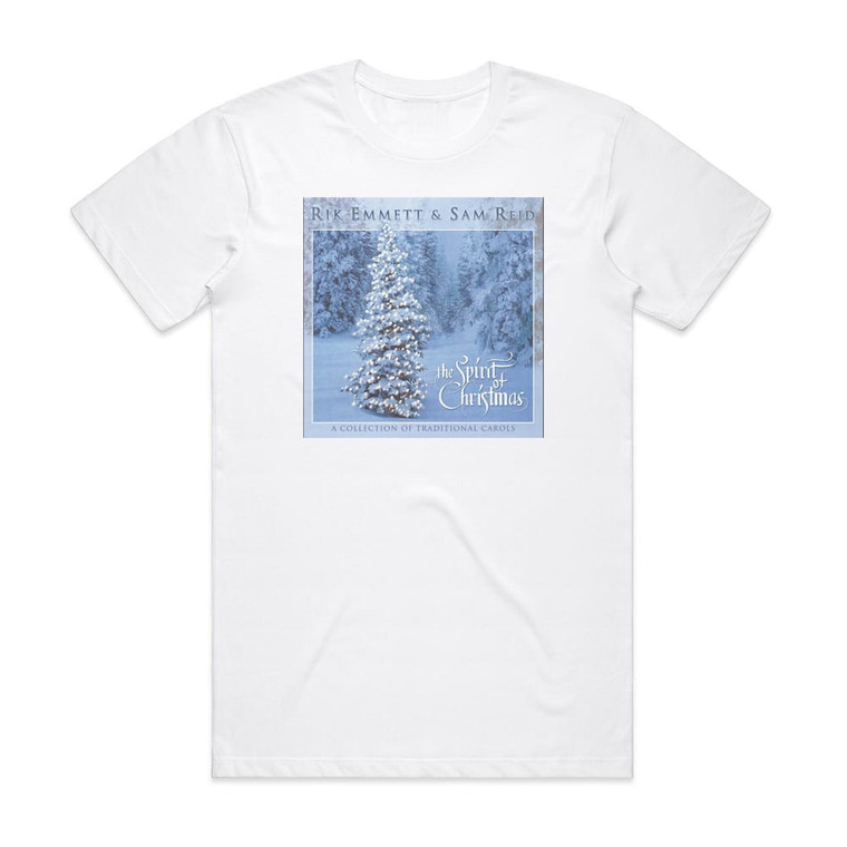 Sam Reid The Spirit Of Christmas Album Cover T-Shirt White