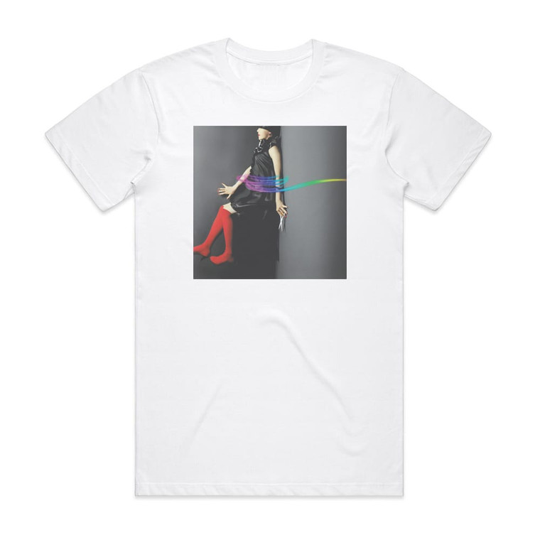 school food punishment Sea Through Communication Album Cover T-Shirt White