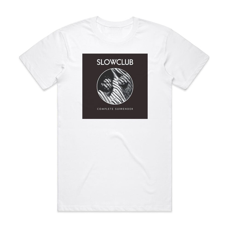 Slow Club Complete Surrender Album Cover T-Shirt White