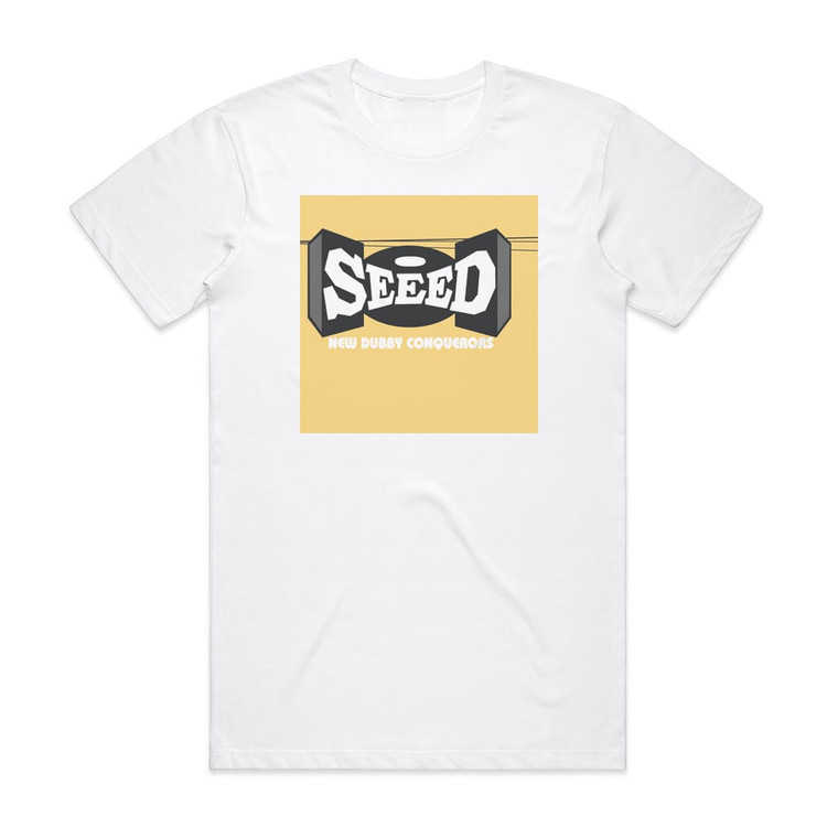 Seeed New Dubby Conquerors 1 Album Cover T-Shirt White