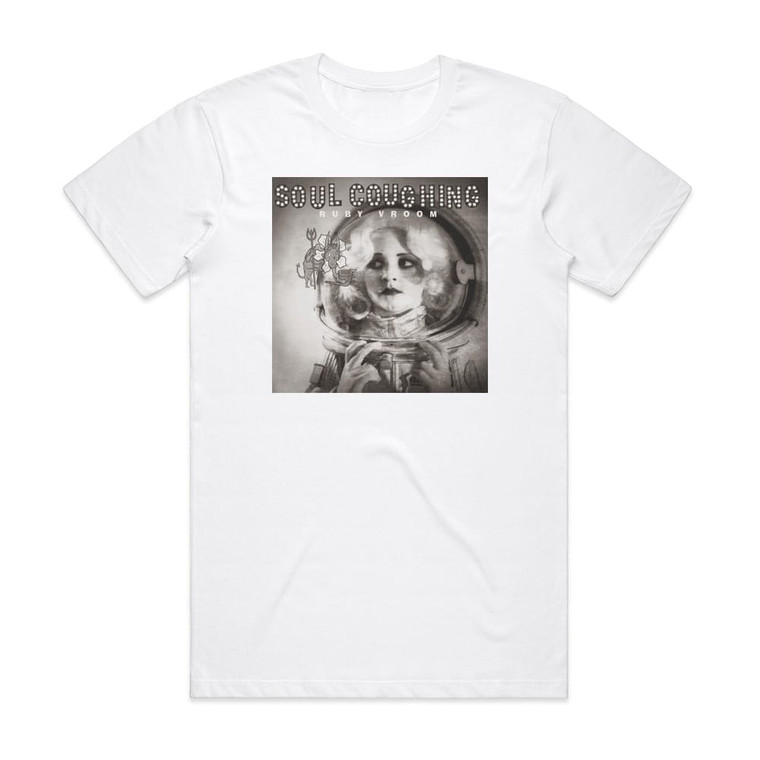 Soul Coughing Ruby Vroom Album Cover T-Shirt White