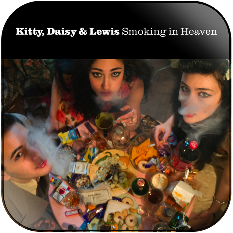 Kitty Daisy and Lewis Smoking In Heaven Album Cover Sticker