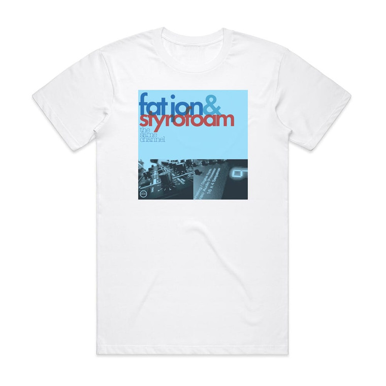 Styrofoam The Same Channel Album Cover T-Shirt White