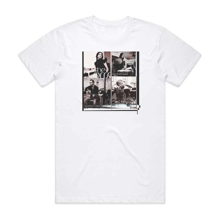 The Corrs Live Remixed Album Cover T-Shirt White