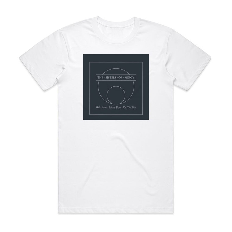 The Sisters of Mercy Walk Away Album Cover T-Shirt White
