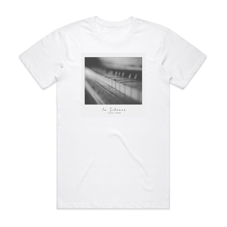 Thomas Lemmer In Silence Album Cover T-Shirt White