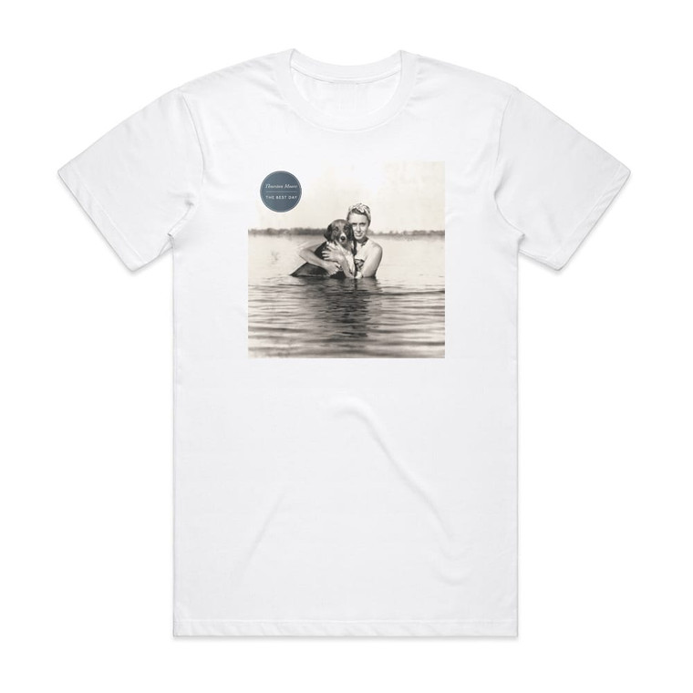 Thurston Moore The Best Day Album Cover T-Shirt White