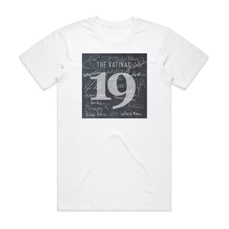 The Katinas 19 1 Album Cover T-Shirt White