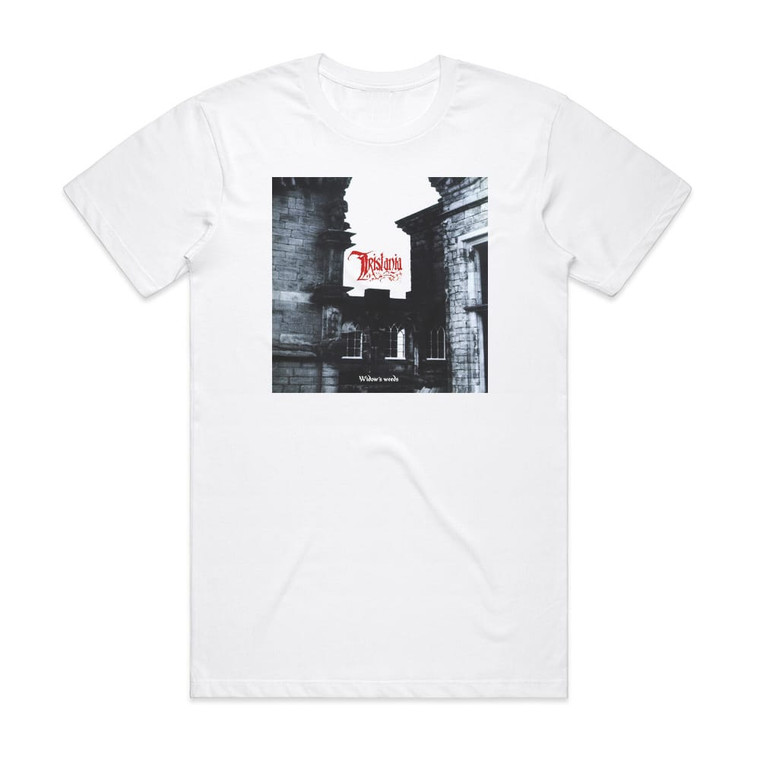 Tristania Widows Weeds Album Cover T-Shirt White