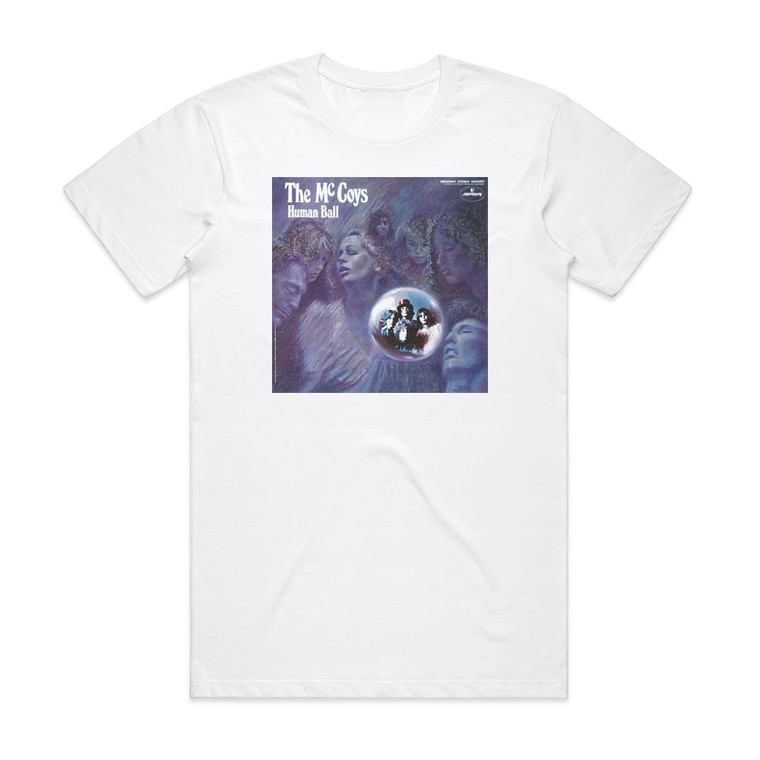 The McCoys Human Ball Album Cover T-Shirt White The McCoys Human Ball Album Cover T-Shirt White