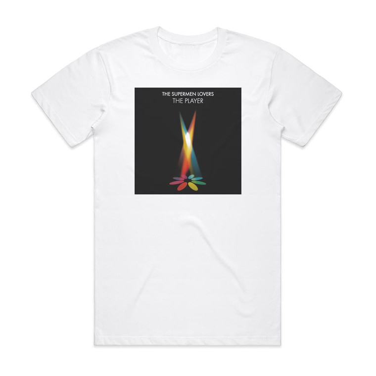The Supermen Lovers The Player Album Cover T-Shirt White