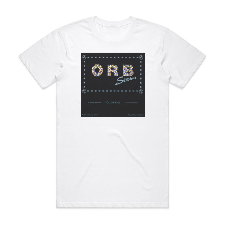 The Orb Orbsessions Volume One Album Cover T-Shirt White