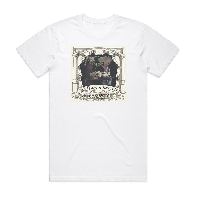 The Decemberists Picaresque Album Cover T-Shirt White
