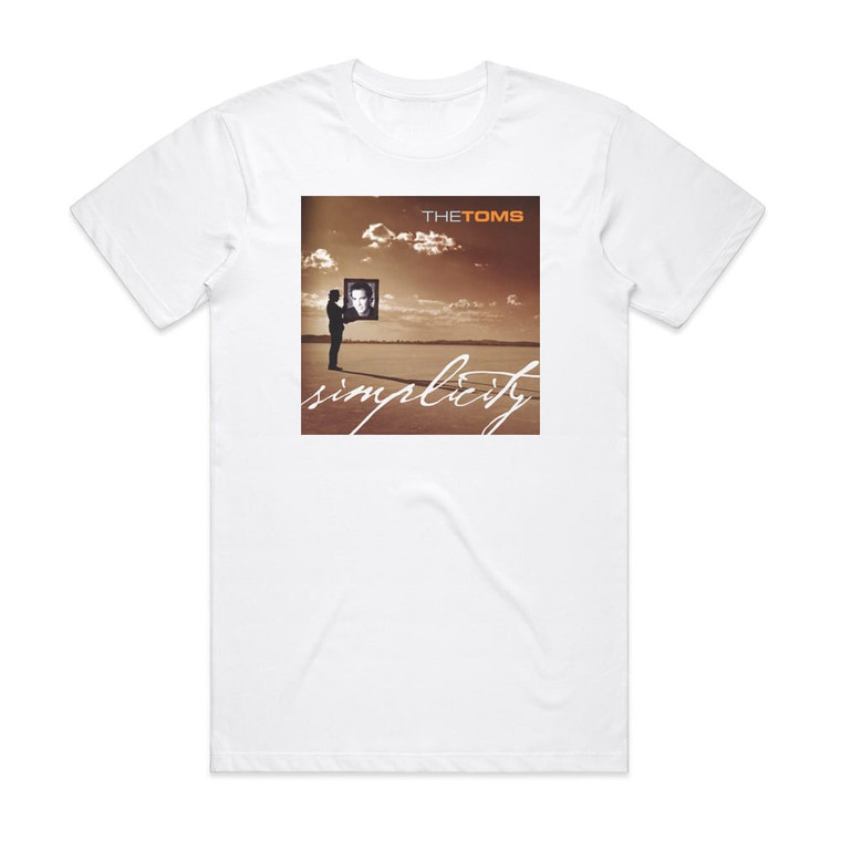 The Toms Simplicity Album Cover T-Shirt White