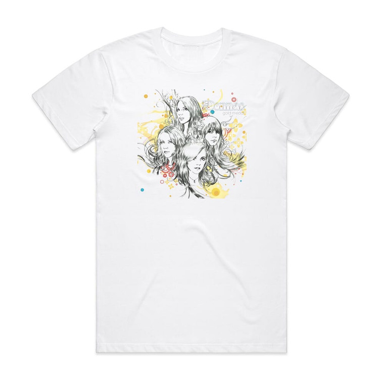 The Donnas Gold Medal Album Cover T-Shirt White