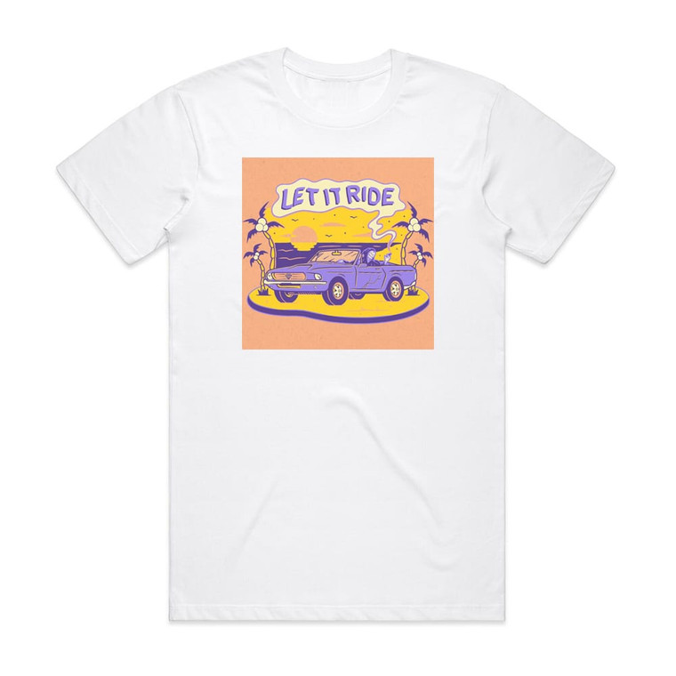 The Blue Stones Let It Ride Album Cover T-Shirt White