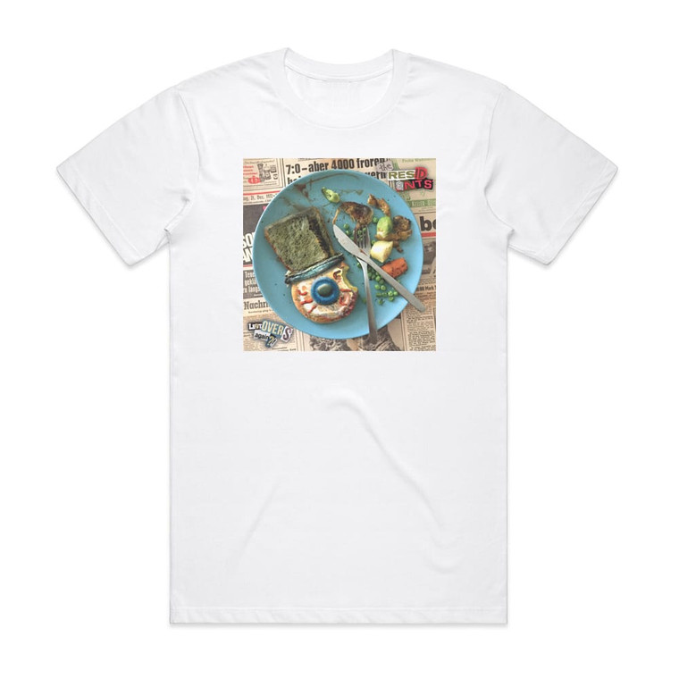The Residents Leftovers Again Album Cover T-Shirt White