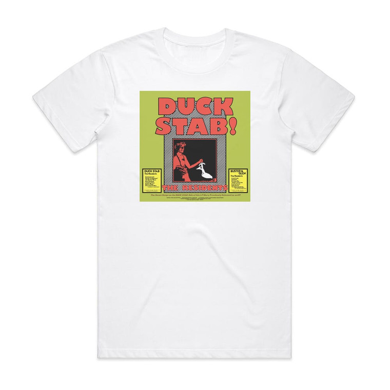 The Residents Duck Stab Buster Glen Album Cover T-Shirt White