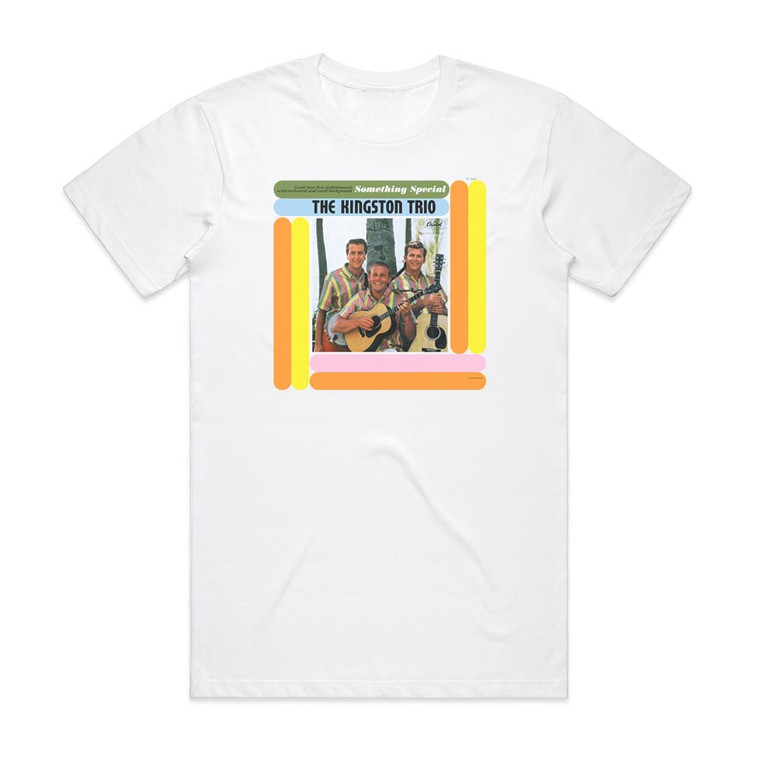 The Kingston Trio Something Special Album Cover T-Shirt White