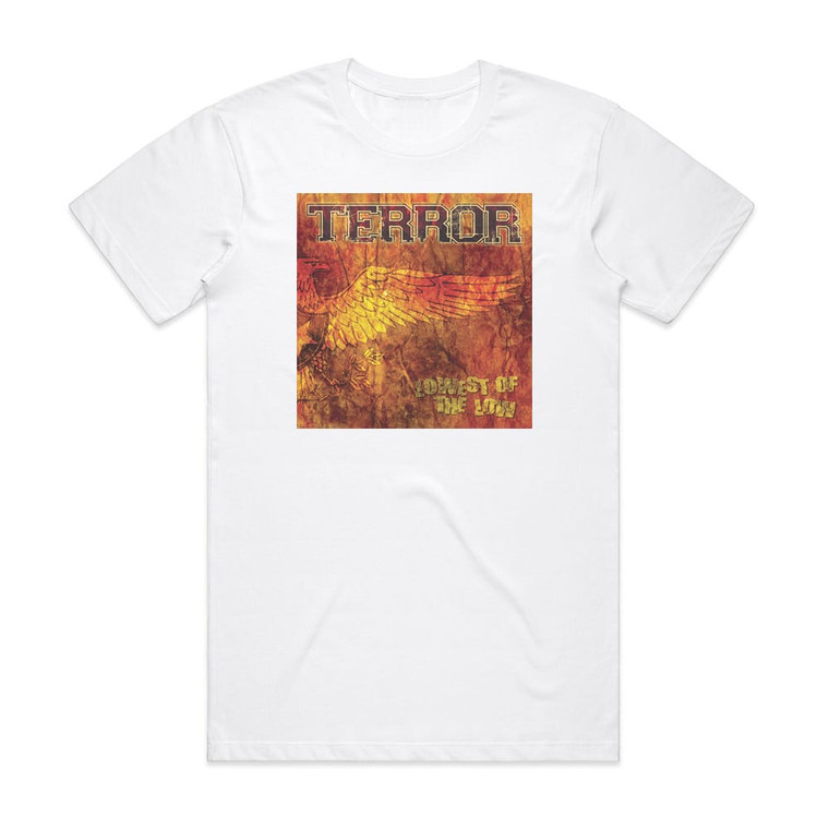 Terror Lowest Of The Low Album Cover T-Shirt White