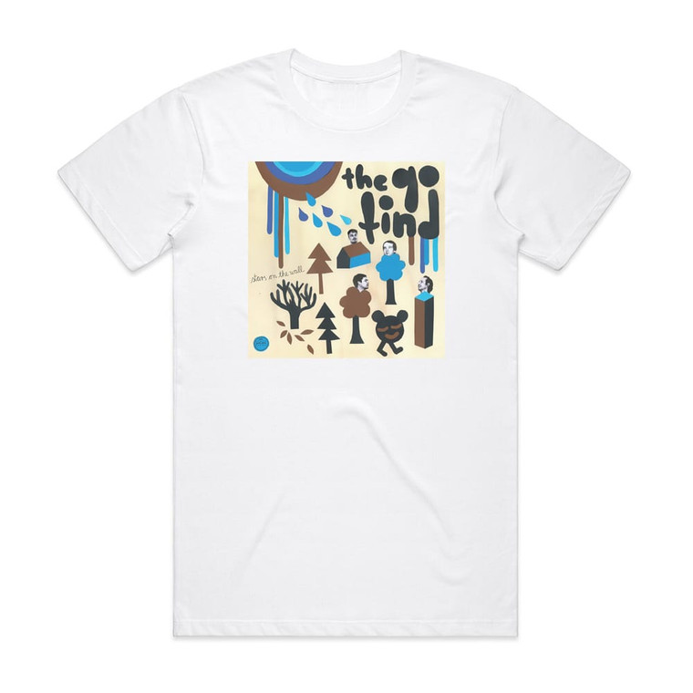 The Go Find Stars On The Wall Album Cover T-Shirt White