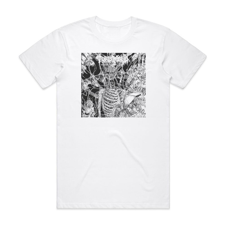 Tomb Mold Primordial Malignity Album Cover T-Shirt White